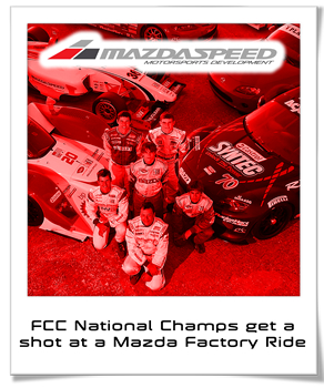 Mazdaspeed Announces 2012 FCC presented by Goodyear Awards