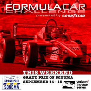 Grand Prix of Sonoma IndyCar Formula Car Challenge